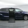 Blue Toyota Sienna with BraunAbility Side Entry Automatic In Floor conversion