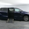 Blue Toyota Sienna with BraunAbility Side Entry Automatic Fold Out conversion
