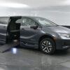 Grey Honda Odyssey with BraunAbility Side Entry Automatic In Floor conversion