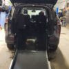 Grey Toyota Sienna with Driverge Rear Entry Manual Fold Out conversion