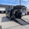 Black Toyota Sienna with Vantage Mobility Rear Entry Manual Fold Out conversion