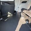 Silver Chrysler Voyager with BraunAbility Side Entry Manual Fold Out conversion