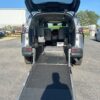 Silver Toyota Sienna with Driverge Rear Entry Manual Fold Out conversion