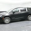 Black Chrysler Voyager with BraunAbility Rear Entry Manual Fold Out conversion