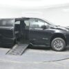 Black Toyota Sienna with BraunAbility Side Entry Automatic Fold Out conversion