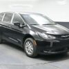 Black Chrysler Voyager with BraunAbility Rear Entry Manual Fold Out conversion