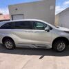 Silver Toyota Sienna with BraunAbility Side Entry Automatic In Floor conversion