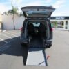 Grey Chrysler Pacifica with Driverge Rear Entry Manual Fold Out conversion