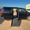 Black Dodge Grand Caravan with BraunAbility Side Entry Automatic Fold Out conversion