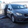 Grey Chrysler Pacifica with Driverge Side Entry Automatic Fold Out conversion