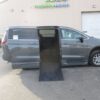 Grey Chrysler Pacifica with BraunAbility Side Entry Automatic Fold Out conversion