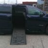 Blue Toyota Sienna with BraunAbility Side Entry Automatic Fold Out conversion