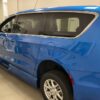 Blue Chrysler Pacifica with BraunAbility Side Entry Automatic Fold Out conversion