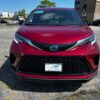 Red Toyota Sienna with BraunAbility Side Entry Automatic In Floor conversion