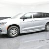 Silver Chrysler Pacifica with BraunAbility Side Entry Automatic Fold Out conversion