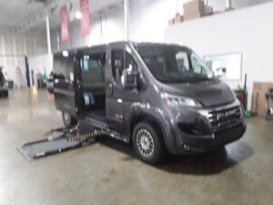 Grey Ram ProMaster with Tempest Side Entry Automatic Fold Out conversion