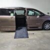 Brown Toyota Sienna with BraunAbility Side Entry Automatic Fold Out conversion