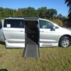 Silver Chrysler Pacifica with Vantage Mobility Side Entry Automatic In Floor conversion