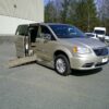 Brown Chrysler Town and Country with BraunAbility Side Entry Automatic Fold Out conversion