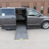Grey Dodge Grand Caravan with Driverge Side Entry Automatic Fold Out conversion