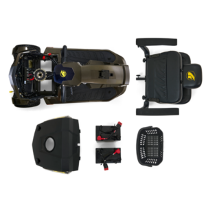 Golden Tech Companion HD Scooter Disassembled