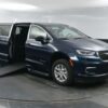 Blue Chrysler Pacifica with BraunAbility Side Entry Automatic In Floor conversion