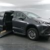 Grey Toyota Sienna with BraunAbility Side Entry Automatic Fold Out conversion