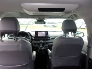 White Toyota Sienna with Vantage Mobility Side Entry Automatic In Floor conversion