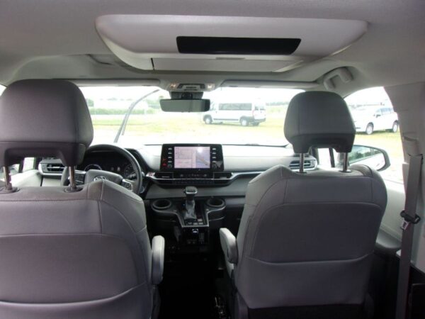 White Toyota Sienna with Vantage Mobility Side Entry Automatic In Floor conversion