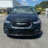 Black Chrysler Pacifica with Driverge Rear Entry Manual Fold Out conversion