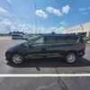 Black Chrysler Voyager with Driverge Rear Entry Manual Fold Out conversion