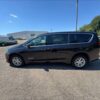 Black Chrysler Voyager with Driverge Rear Entry Manual Fold Out conversion
