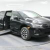 Black Honda Odyssey with BraunAbility Side Entry Automatic In Floor conversion