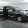 Grey Chrysler Voyager with BraunAbility Side Entry Automatic Fold Out conversion