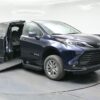 Blue Toyota Sienna with BraunAbility Side Entry Automatic In Floor conversion