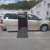 Gold Chrysler Town and Country with BraunAbility Side Entry Automatic Fold Out conversion