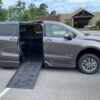 Grey Toyota Sienna with BraunAbility Side Entry Automatic Fold Out conversion