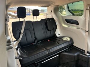 Silver Chrysler Pacifica with Vantage Mobility Side Entry Automatic In Floor conversion