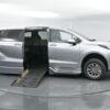 Silver Toyota Sienna with BraunAbility Side Entry Automatic Fold Out conversion