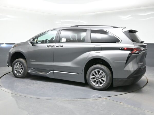 Grey Toyota Sienna with BraunAbility Side Entry Automatic Fold Out conversion