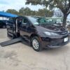 Brown Chrysler Pacifica with Vantage Mobility Side Entry Automatic In Floor conversion