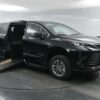 Black Toyota Sienna with BraunAbility Side Entry Automatic Fold Out conversion