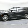Black Chrysler Pacifica with BraunAbility Side Entry Automatic Fold Out conversion