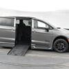 Grey Chrysler Pacifica with BraunAbility Side Entry Automatic Fold Out conversion
