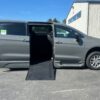 Grey Chrysler Pacifica with BraunAbility Side Entry Automatic In Floor conversion