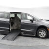 Grey Chrysler Voyager with BraunAbility Side Entry Automatic Fold Out conversion