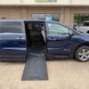 Blue Honda Odyssey with BraunAbility Side Entry Automatic In Floor conversion