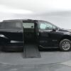 Black Toyota Sienna with BraunAbility Side Entry Automatic In Floor conversion