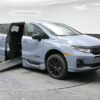 Grey Honda Odyssey with BraunAbility Side Entry Automatic In Floor conversion