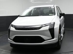 White Chrysler Pacifica with BraunAbility Side Entry Automatic In Floor conversion